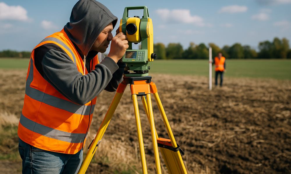 Geodeta przy inwestycji – {kiedy jego pomoc jest niezbędna
