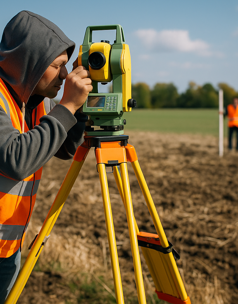 Inżynier geodeta przy inwestycji – {kiedy jego pomoc jest niezbędna